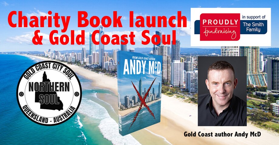 Andy McD Book Launch and Gold Coast City Soul