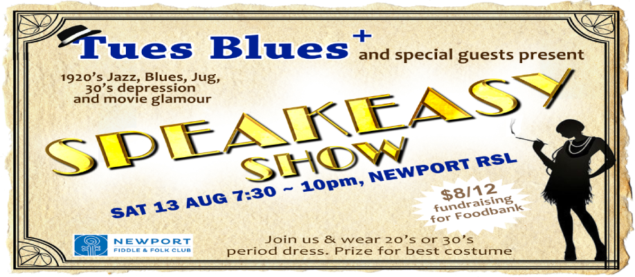 Tues Blues Speakeasy Show