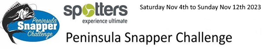Spotters Peninsula Snapper Challenge 2023