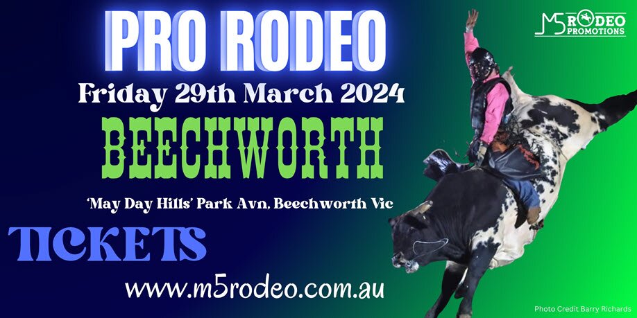 M5 Beechworth Pro Rodeo 2024