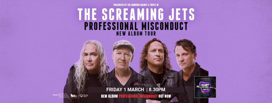 Screaming Jets | Professional Misconduct Tour
