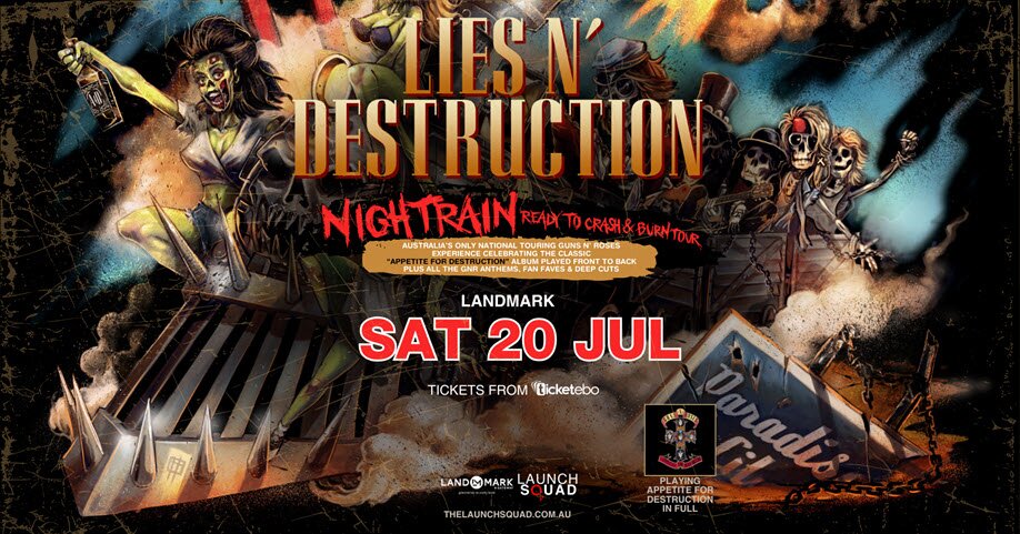 Lies N’ Destruction: NIGHTRAIN Ready To Crash & Burn Tour