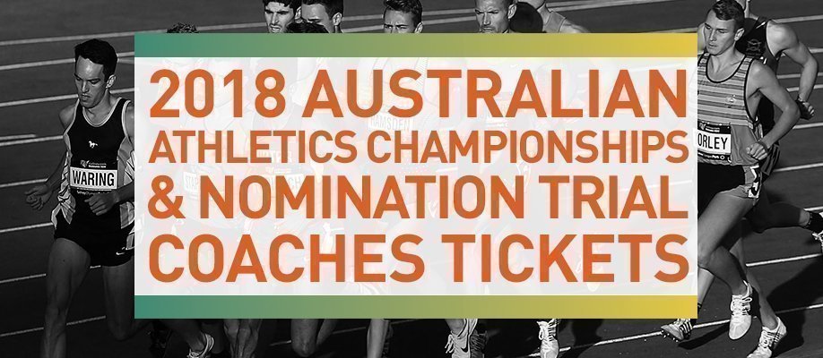 2018 Australian Athletics Championships - Coaches Pass
