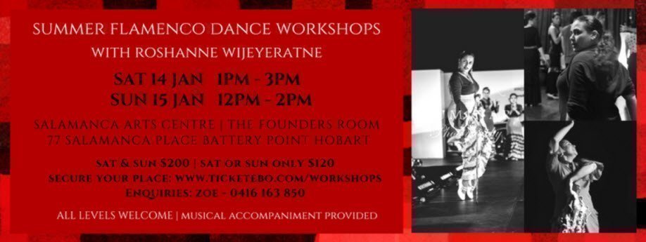 Flamenco Dance Workshops with Roshanne Wijeyeratne
