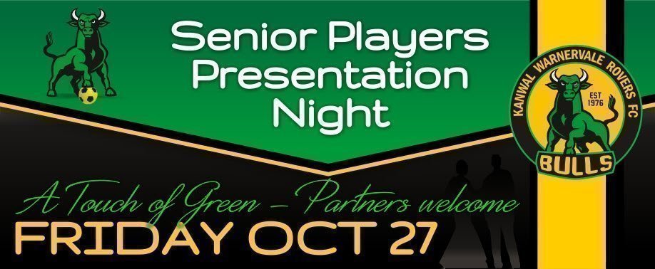 2017 Senior Players Presentation Night