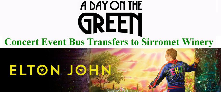 A Day on the Green with Elton John Bus Transfers: Saturday 18 January 2020