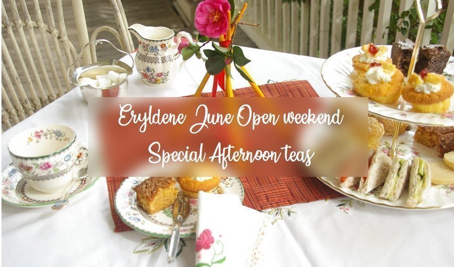 Eryldene June Open Weekend Special Afternoon Teas | SUNDAY