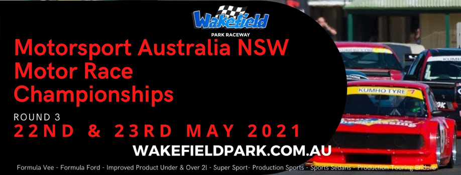 Motorsport Australia State Championship Round Three | Wakefield Park Raceway