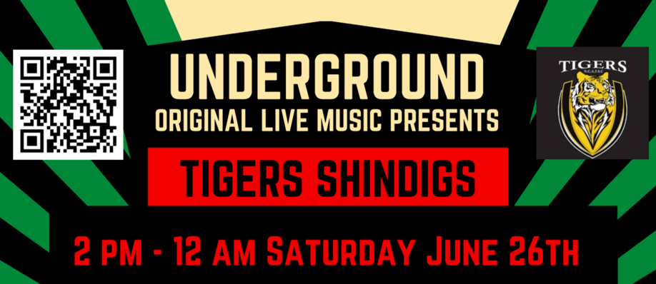 Underground Live Music Tigers Shindigs 