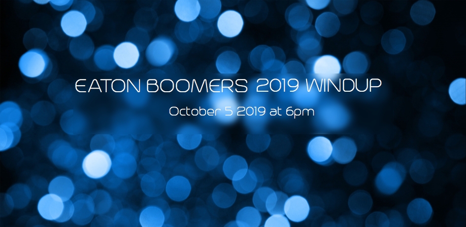 Eaton Boomers 2019 Windup