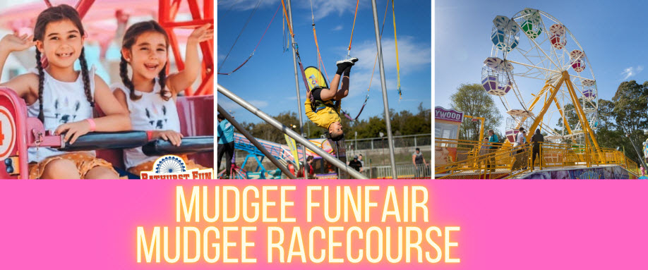 Mudgee Fun Fair | Mudgee Racecourse | SUNDAY 15 NOVEMBER