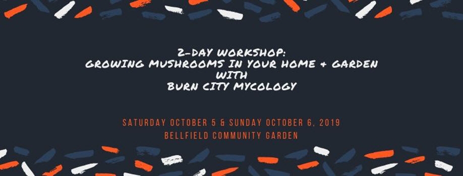 Growing Mushrooms in Your Home & Garden – 2 Day Workshop
