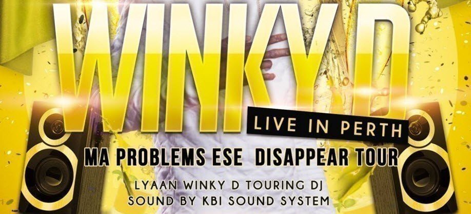 Winky D Australian Tour 2016 