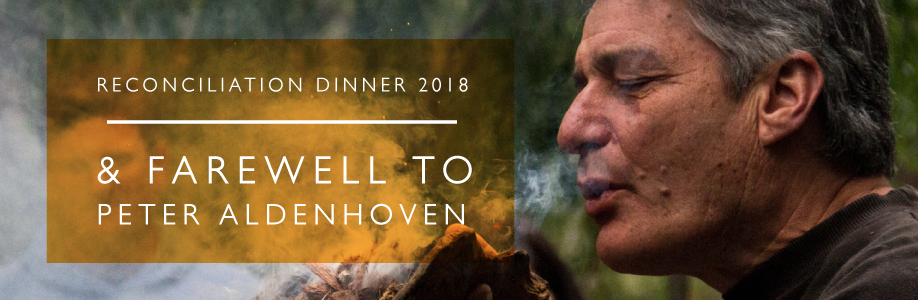 Reconciliation Dinner - farewell to Peter Aldenhoven