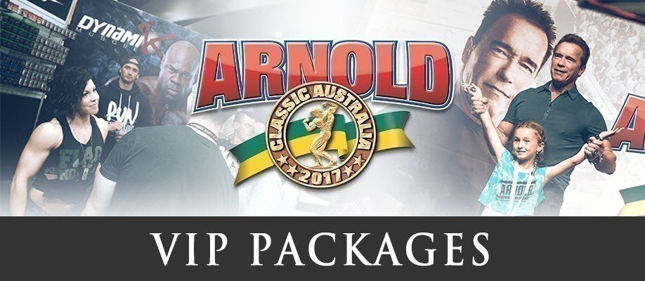 Arnold Classic Australia 2017 VIP Packages