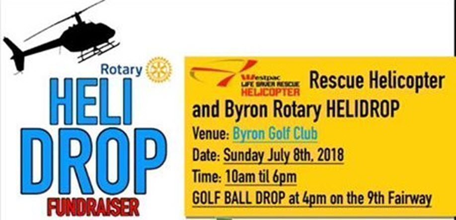 Byron Bay Rotary HeliDrop Fundraiser