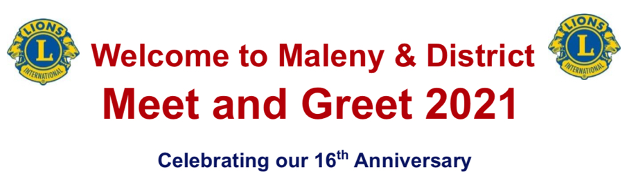 Welcome to Maleny & District Meet and Greet 2021