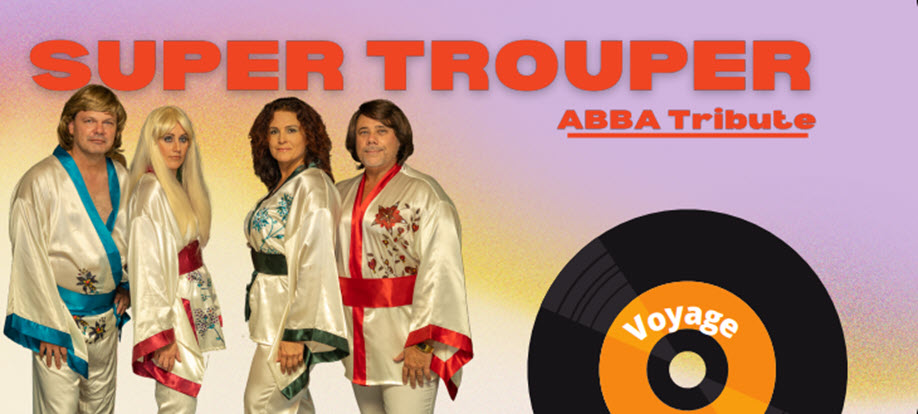 Super Trouper - an ABBA Tribute | SATURDAY 15 October