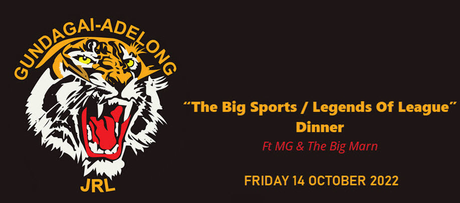 “The Big Sports / Legends Of League” Dinner. Ft MG & The Big Marn