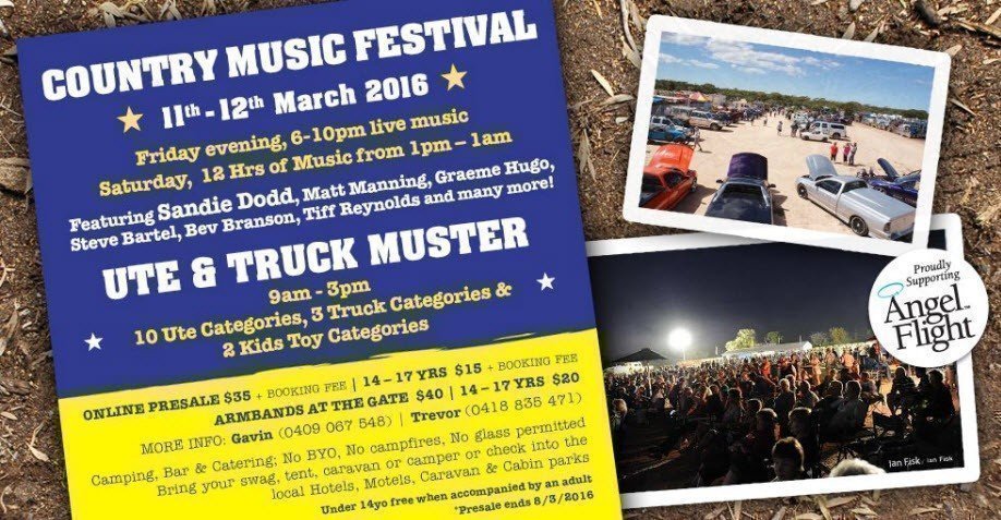 Cowell Country Music Festival, Ute & Truck Muster