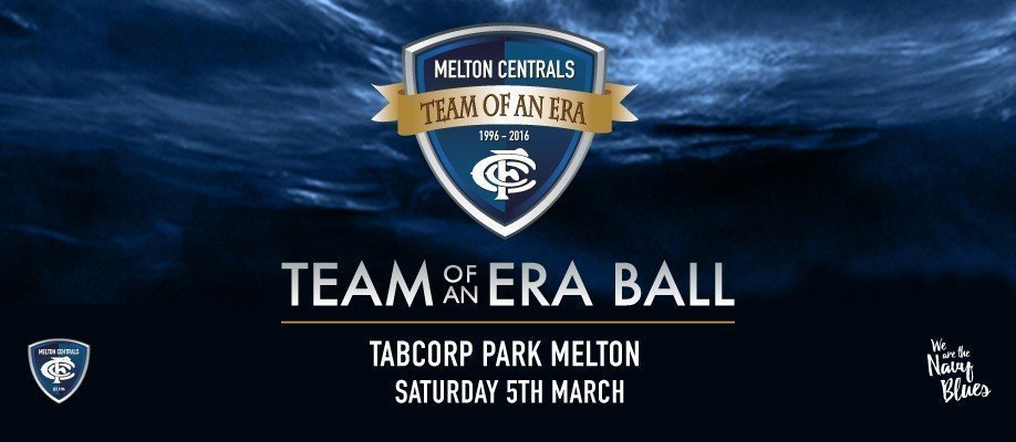 Melton Centrals Team of an Era Ball
