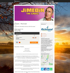 Jimeoin - The Craic! tickets