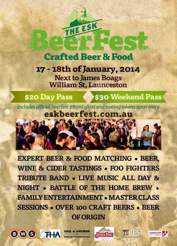 The Esk BeerFest Poster