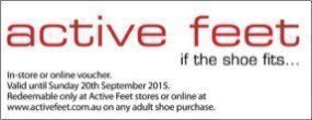 Active Feet Offer