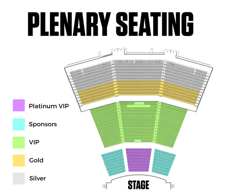 The Plenary Seating Chart